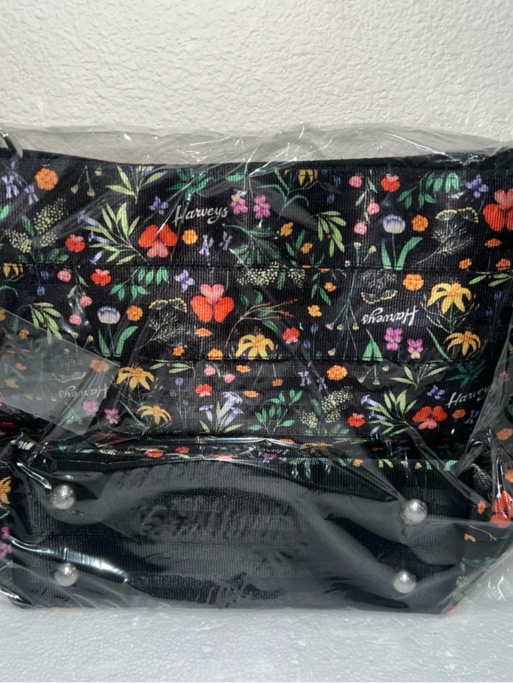Harveys Seatbelt Wildflower Floral Medium Hobo Bag